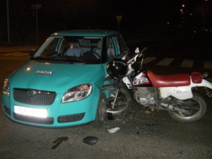 Motorcycle accident in Orlando